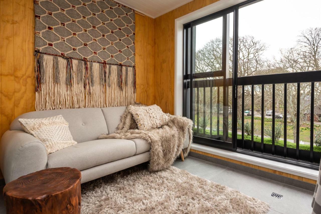 Apartmán Penthouse With Park View Christchurch Exteriér fotografie