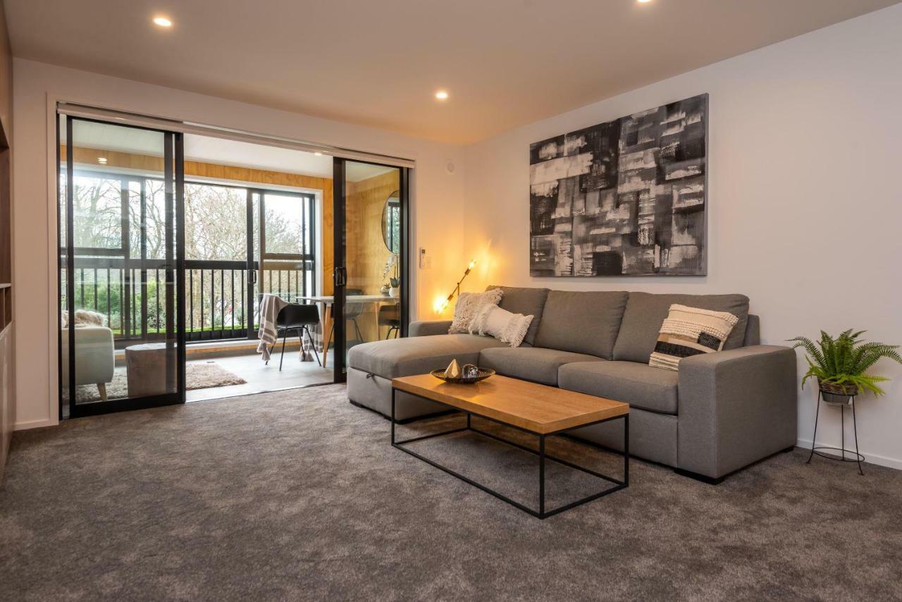 Apartmán Penthouse With Park View Christchurch Exteriér fotografie
